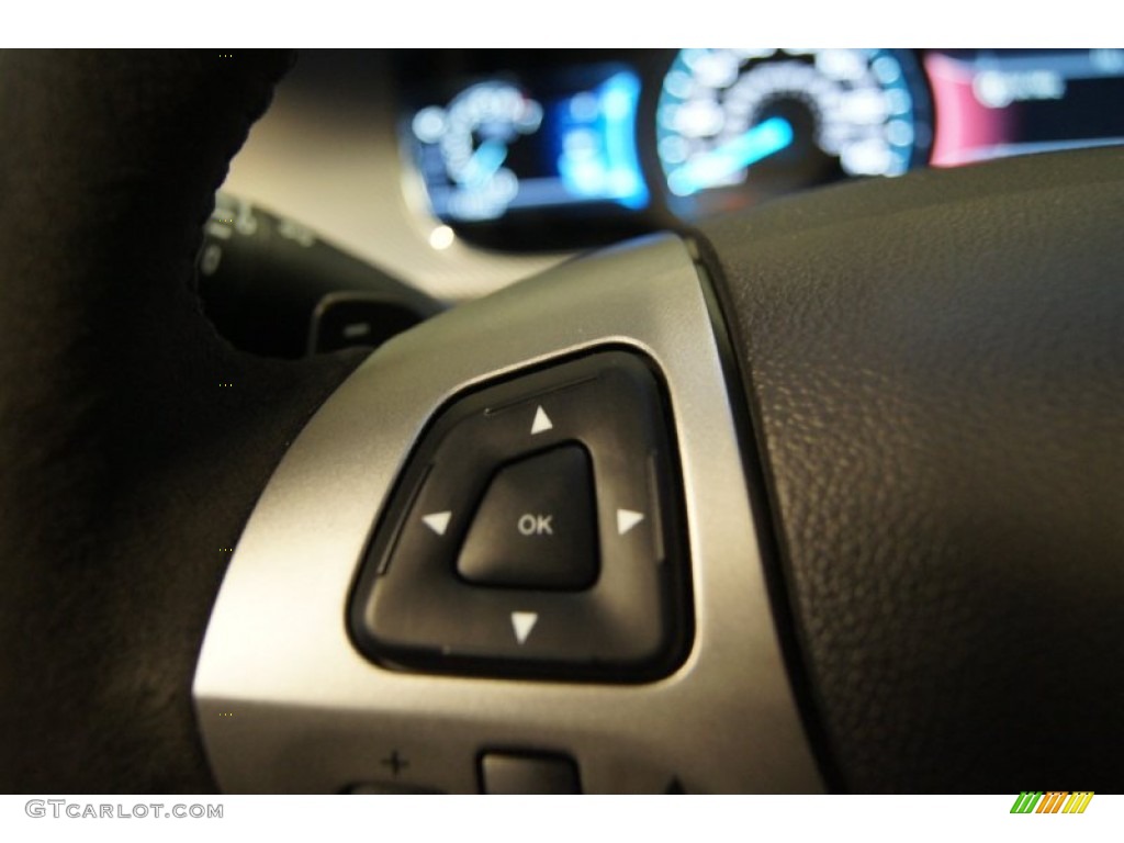 2013 Taurus SHO AWD - Ruby Red Metallic / SHO Charcoal Black/Mayan Gray Miko Suede photo #33