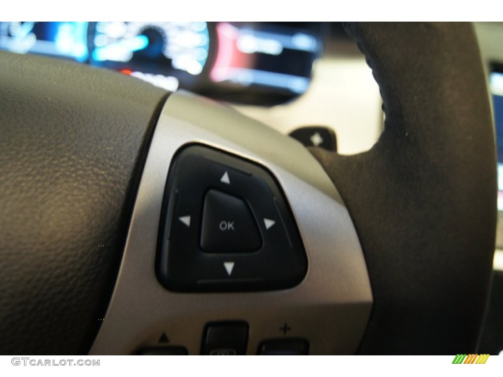 2013 Taurus SHO AWD - Ruby Red Metallic / SHO Charcoal Black/Mayan Gray Miko Suede photo #35