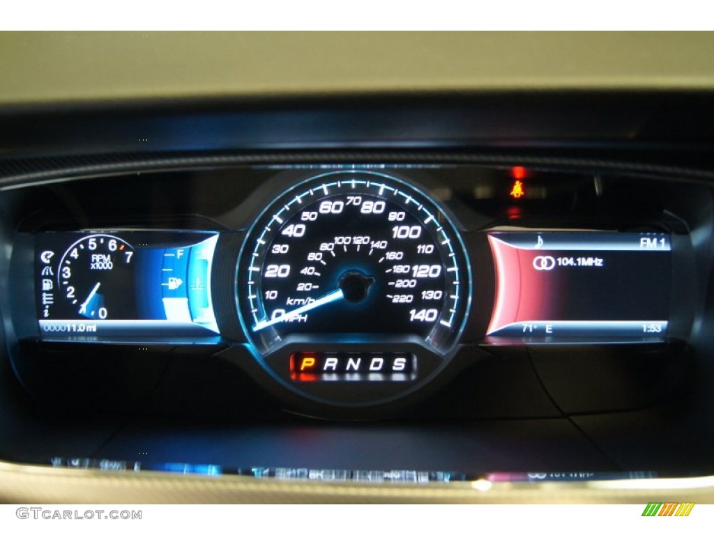 2013 Ford Taurus SHO AWD Gauges Photo #74013219