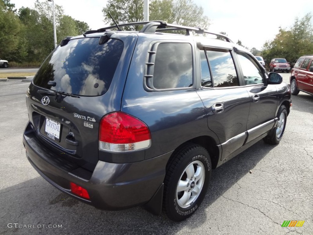 2006 Santa Fe GLS 3.5 - Nautical Blue / Gray photo #9