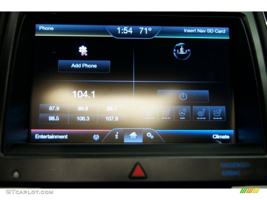 2013 Taurus SHO AWD - Ruby Red Metallic / SHO Charcoal Black/Mayan Gray Miko Suede photo #41