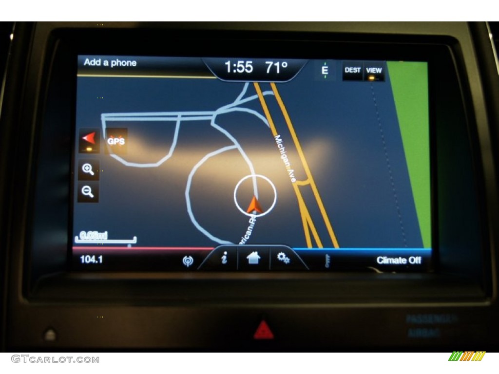 2013 Taurus SHO AWD - Ruby Red Metallic / SHO Charcoal Black/Mayan Gray Miko Suede photo #44