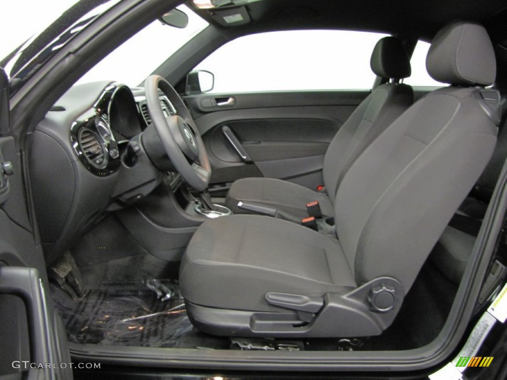 Titan Black Interior 2012 Volkswagen Beetle 2.5L Photo #74013558