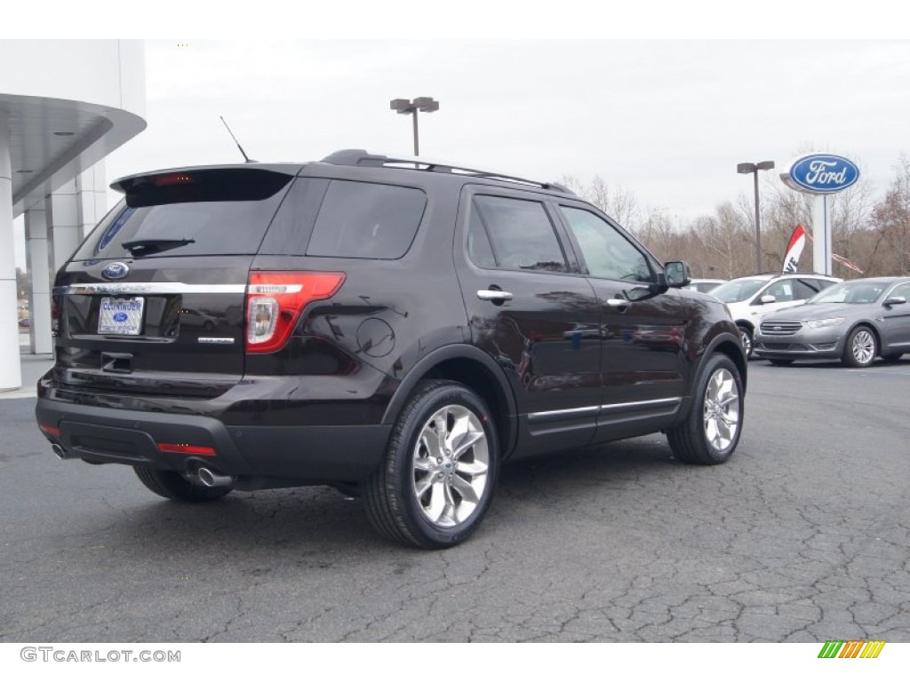 2013 Explorer XLT - Kodiak Brown Metallic / Medium Light Stone photo #3