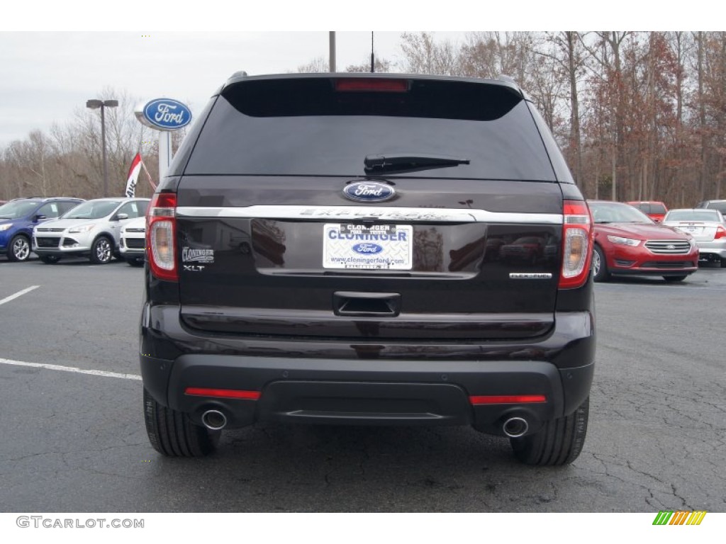 2013 Explorer XLT - Kodiak Brown Metallic / Medium Light Stone photo #4