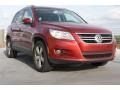 2010 Wild Cherry Metallic Volkswagen Tiguan Wolfsburg Edition  photo #1