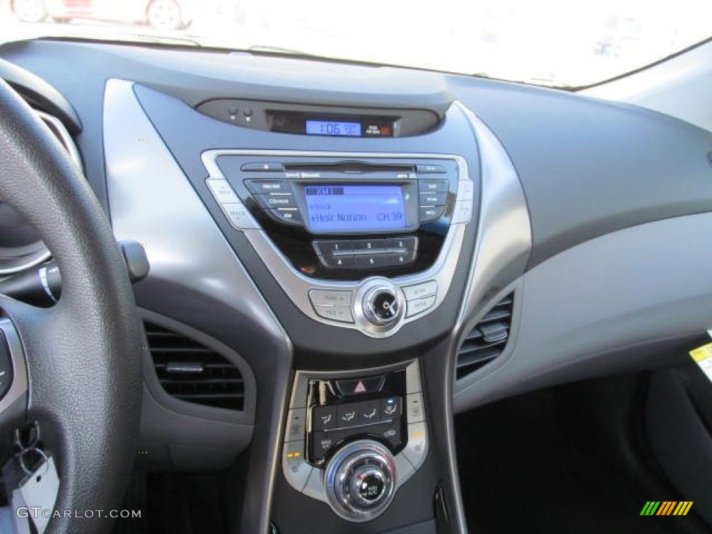 2013 Elantra Coupe GS - Titanium Gray Metallic / Gray photo #8