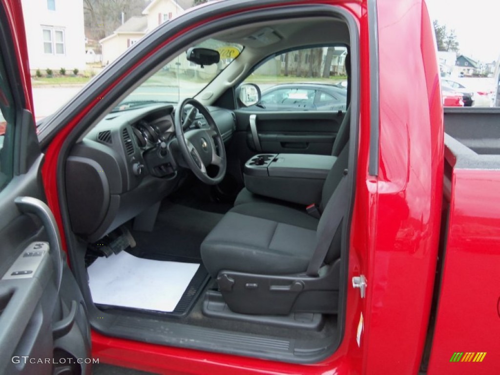 2012 Silverado 1500 LT Regular Cab 4x4 - Victory Red / Ebony photo #14