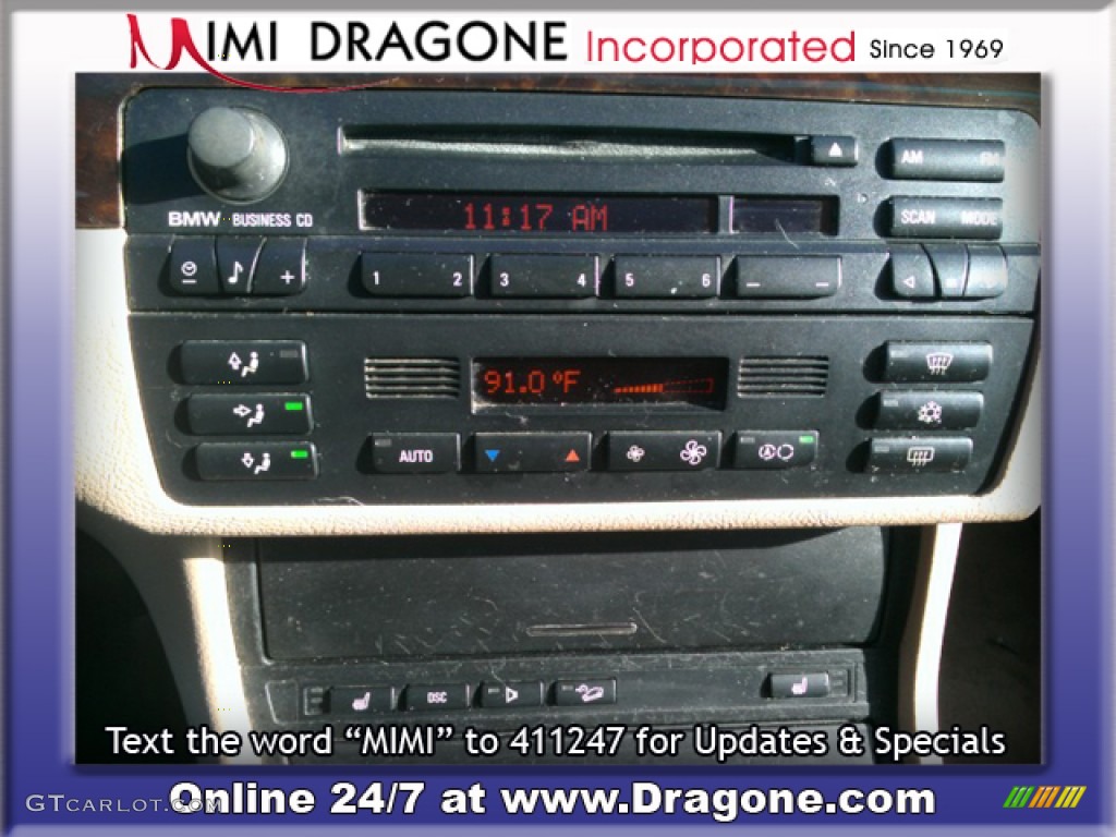 2002 3 Series 325xi Sedan - Orient Blue Metallic / Sand photo #15