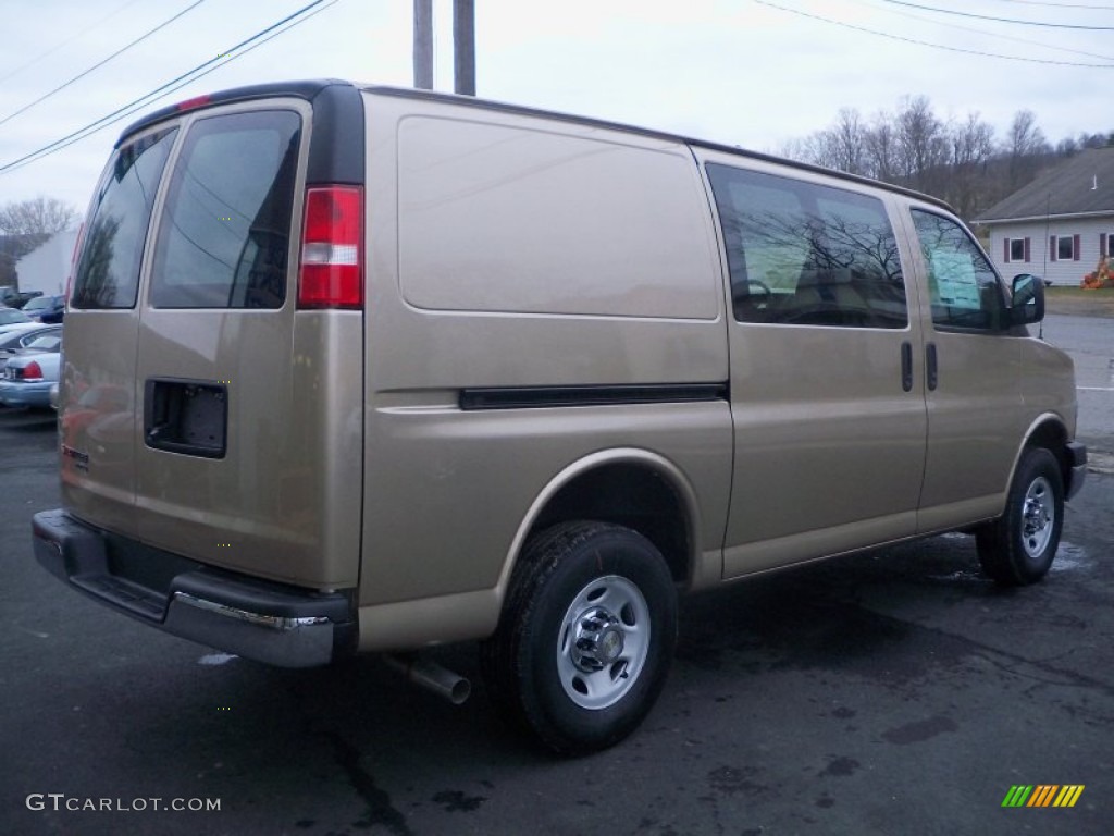 2013 Express 2500 Cargo Van - Sandstone Metallic / Neutral photo #5