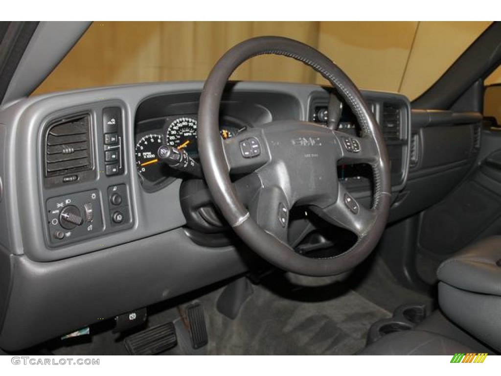 2003 Sierra 2500HD SLT Crew Cab 4x4 - Onyx Black / Dark Pewter photo #20