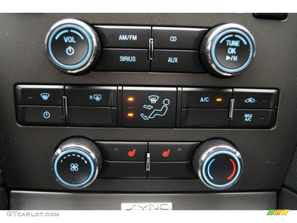 2013 Ford Mustang GT Premium Coupe Controls Photo #74015229