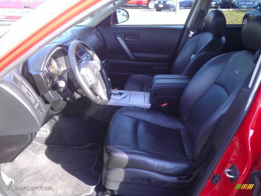 2003 FX 45 AWD - Laser Red / Graphite Black photo #13