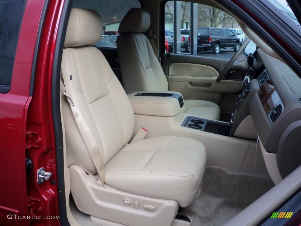 Light Cashmere/Dark Cashmere Interior 2013 Chevrolet Suburban 2500 LT Photo #74015838
