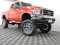 2004 Red Ford F250 Super Duty XLT SuperCab 4x4  photo #1