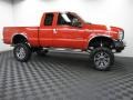 Red 2004 Ford F250 Super Duty XLT SuperCab 4x4 Exterior