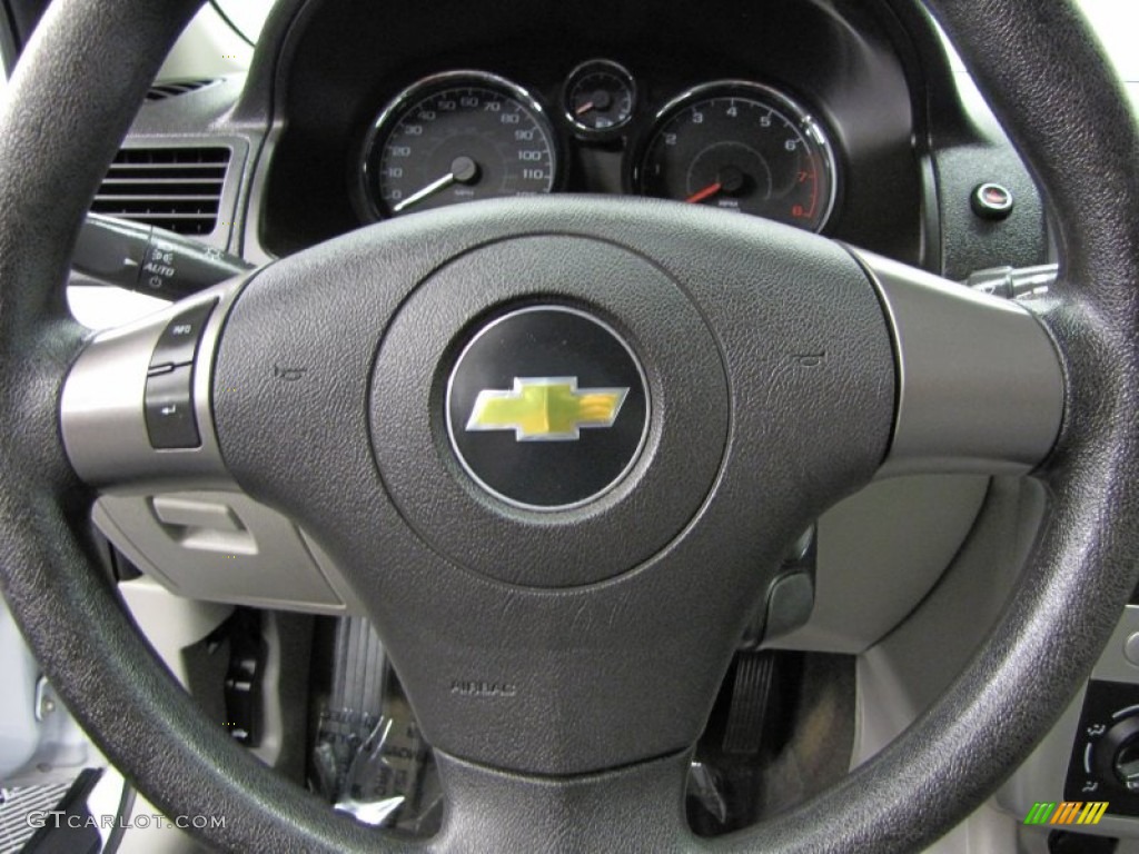 2010 Cobalt LS Sedan - Summit White / Gray photo #17