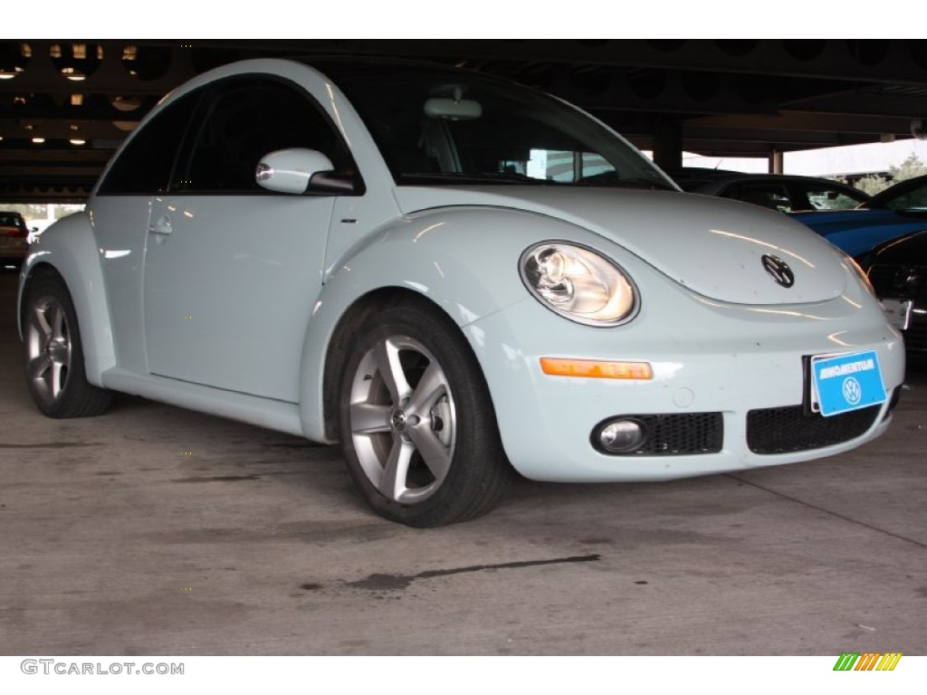 2010 New Beetle Final Edition Coupe - Aquarius Blue / Black photo #1