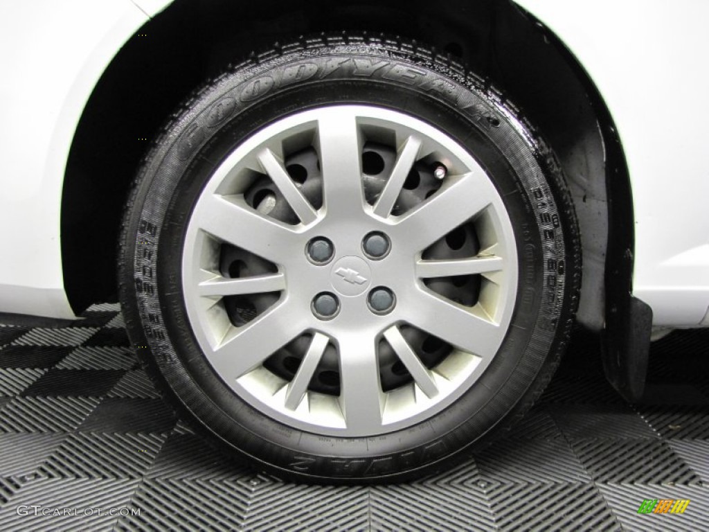 2010 Cobalt LS Sedan - Summit White / Gray photo #27