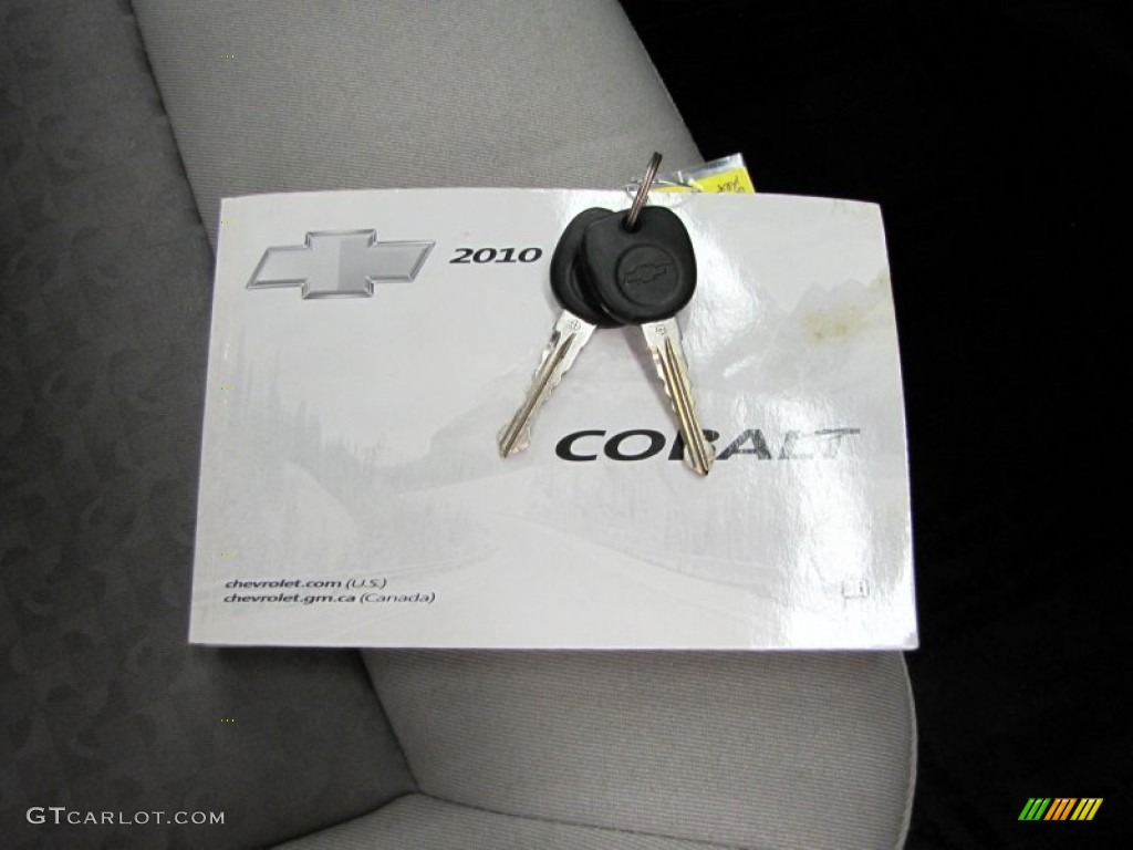2010 Cobalt LS Sedan - Summit White / Gray photo #31