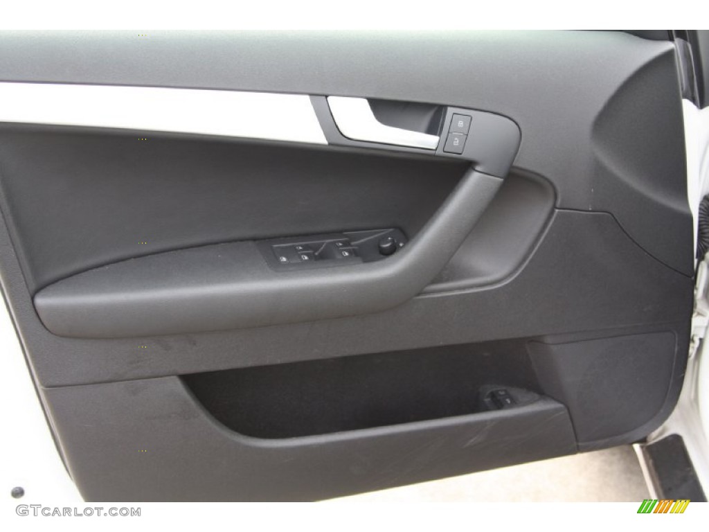2010 Audi A3 2.0 TDI Black Door Panel Photo #74018319