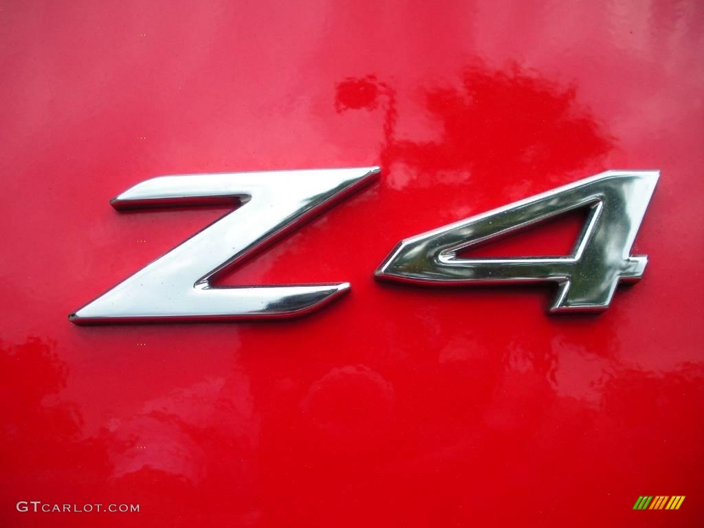2004 Z4 3.0i Roadster - Bright Red / Dark Beige photo #14