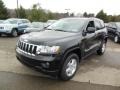 2013 Brilliant Black Crystal Pearl Jeep Grand Cherokee Laredo 4x4  photo #2