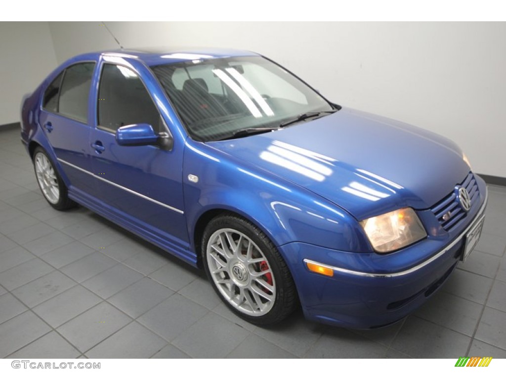 2005 Jetta GLI Sedan - Blue Lagoon Metallic / Black photo #8