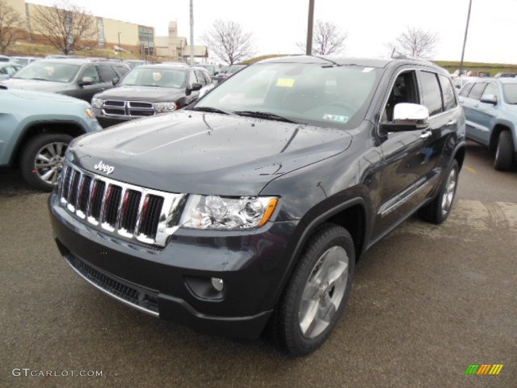 2013 Grand Cherokee Limited 4x4 - Maximum Steel Metallic / Black photo #2