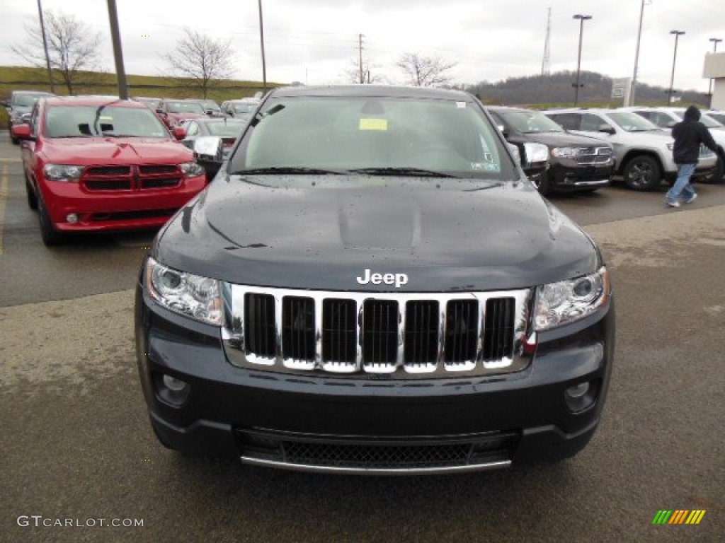 2013 Grand Cherokee Limited 4x4 - Maximum Steel Metallic / Black photo #3