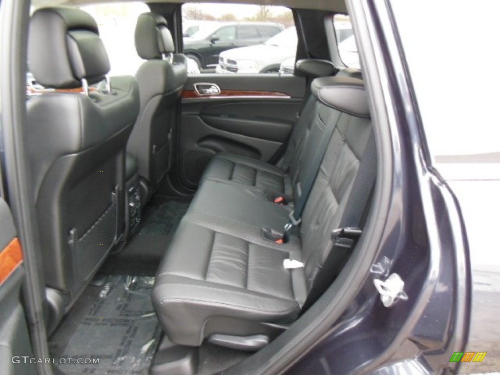 2013 Jeep Grand Cherokee Limited 4x4 Rear Seat Photo #74021202