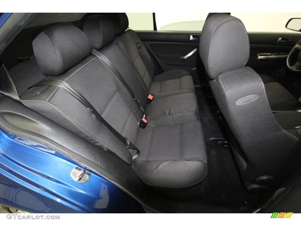 2005 Jetta GLI Sedan - Blue Lagoon Metallic / Black photo #28