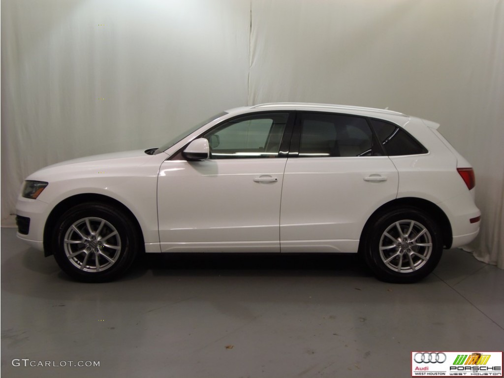 2009 Q5 3.2 Premium quattro - Ibis White / Cardamom Beige photo #4