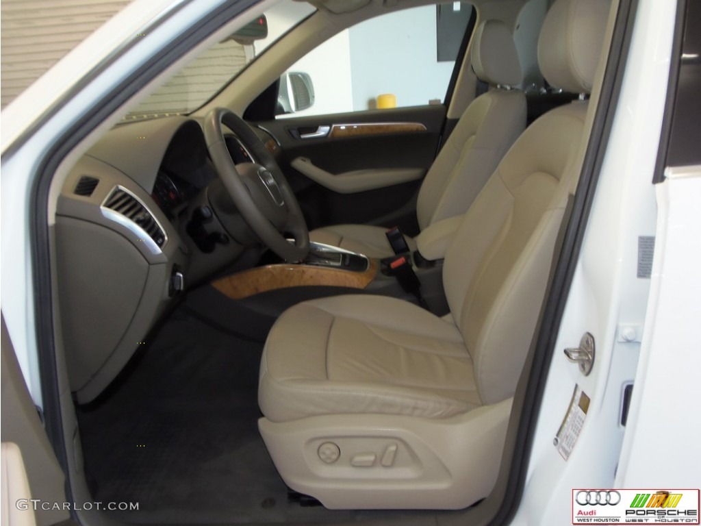 2009 Q5 3.2 Premium quattro - Ibis White / Cardamom Beige photo #6