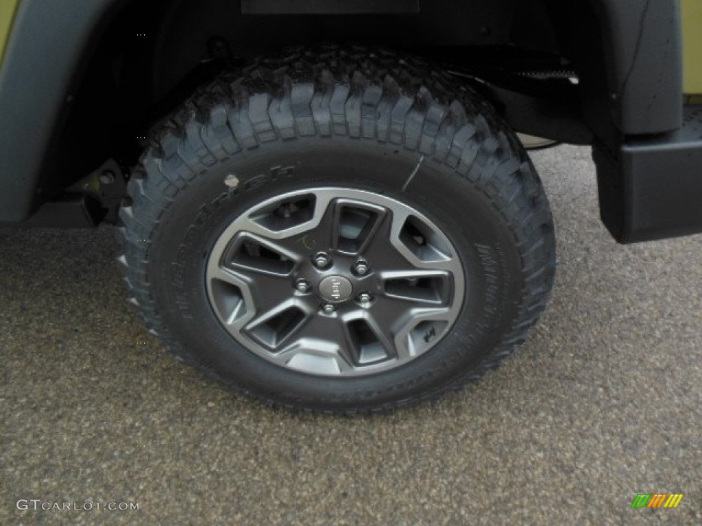 2013 Jeep Wrangler Rubicon 4x4 Wheel Photo #74021508