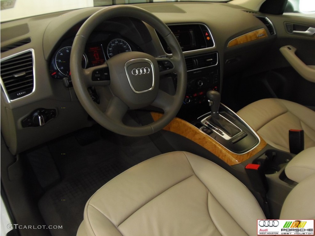 2009 Q5 3.2 Premium quattro - Ibis White / Cardamom Beige photo #7
