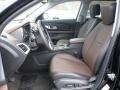 2013 GMC Terrain Brownstone Interior Front Seat Photo