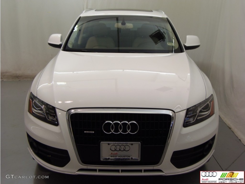 2009 Q5 3.2 Premium quattro - Ibis White / Cardamom Beige photo #18