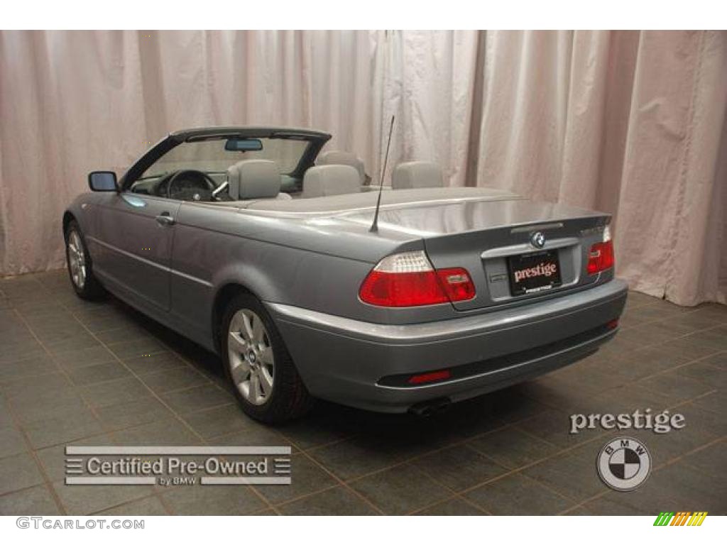 2006 3 Series 325i Convertible - Silver Grey Metallic / Grey photo #3