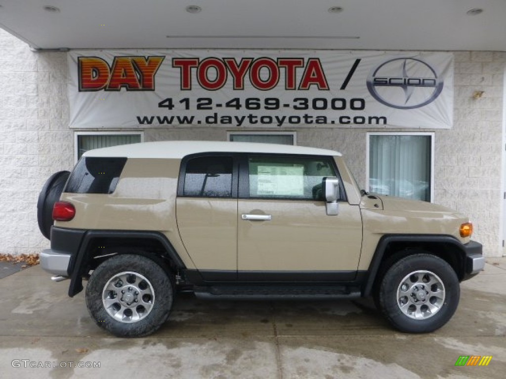 2013 FJ Cruiser 4WD - Quicksand / Dark Charcoal photo #1