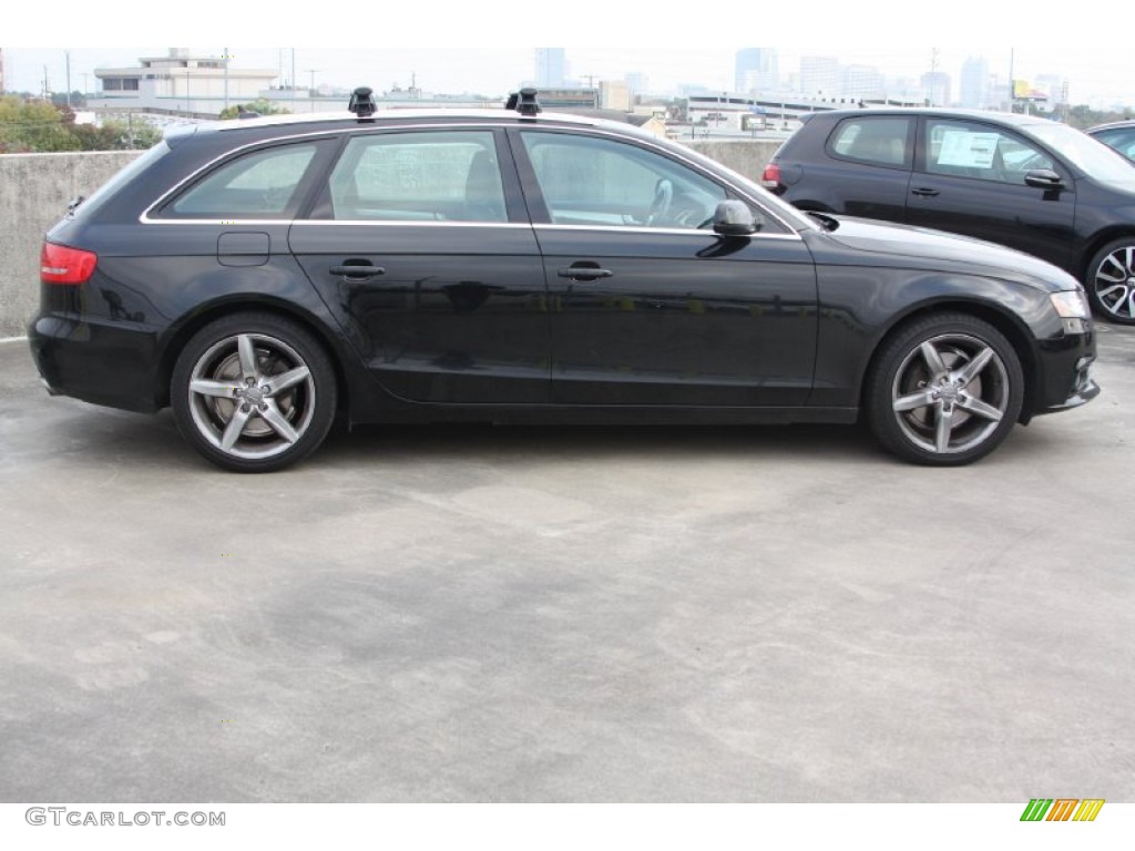 Brilliant Black 2010 Audi A4 2.0T quattro Avant Exterior Photo #74022300