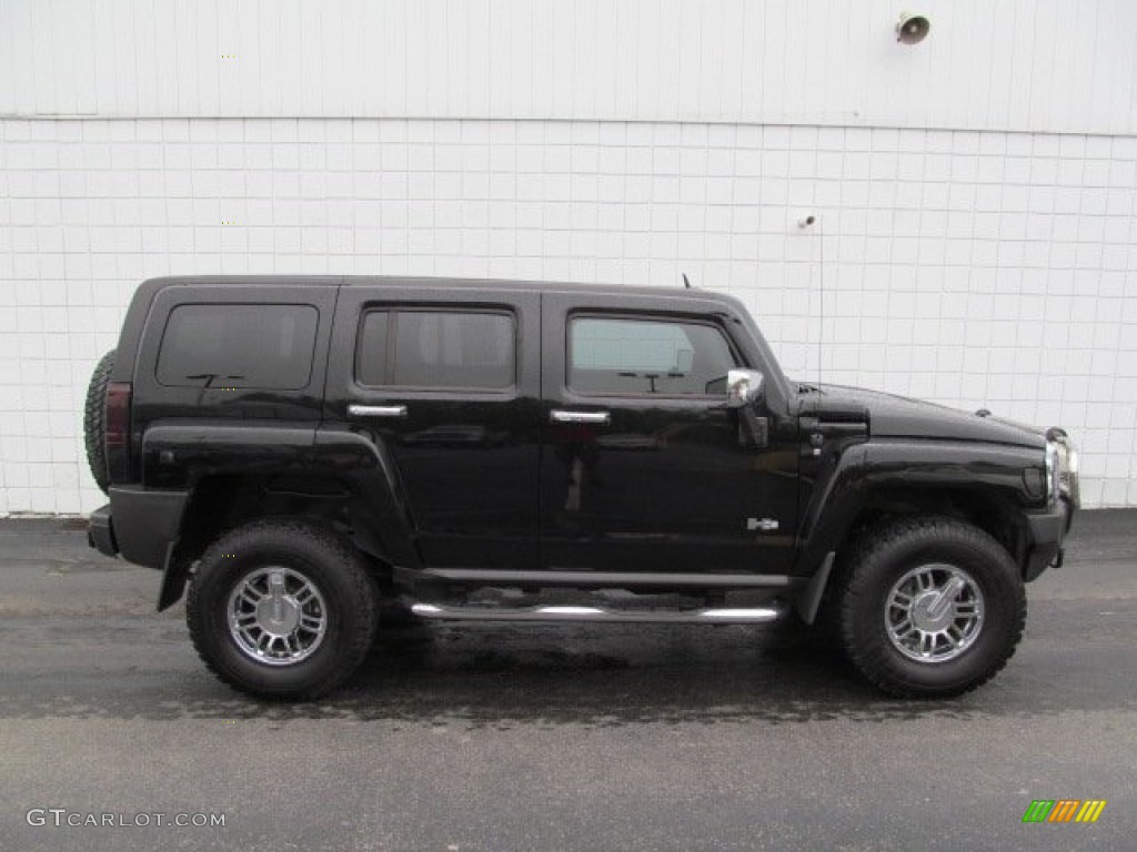 Black 2007 Hummer H3 X Exterior Photo #74022417