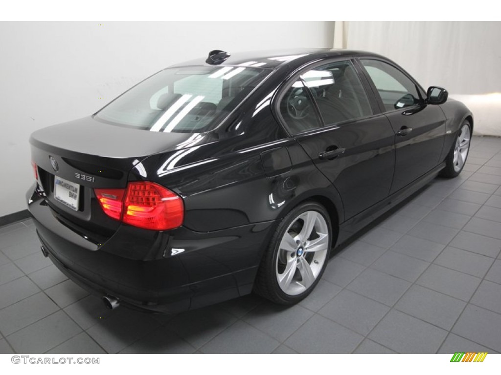 2010 3 Series 335i Sedan - Jet Black / Black photo #11