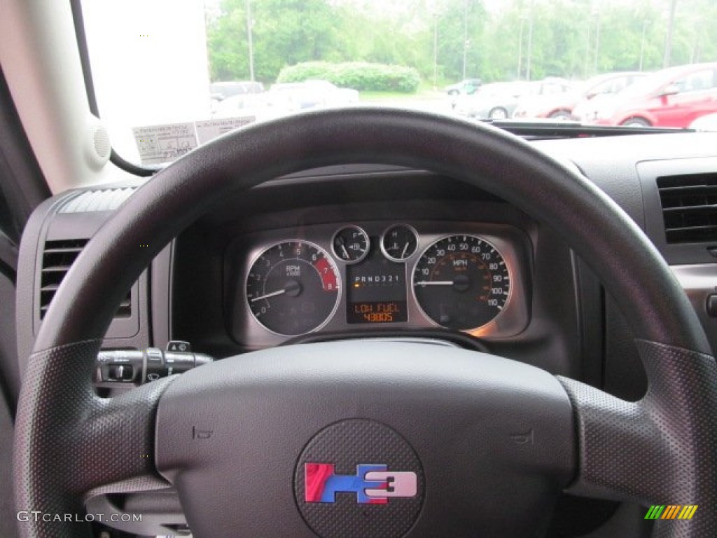 2007 H3 X - Black / Ebony Black photo #18