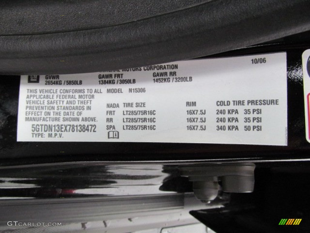 2007 H3 X - Black / Ebony Black photo #24