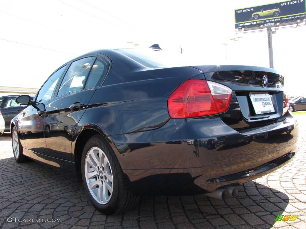 2007 3 Series 328i Sedan - Monaco Blue Metallic / Grey photo #3