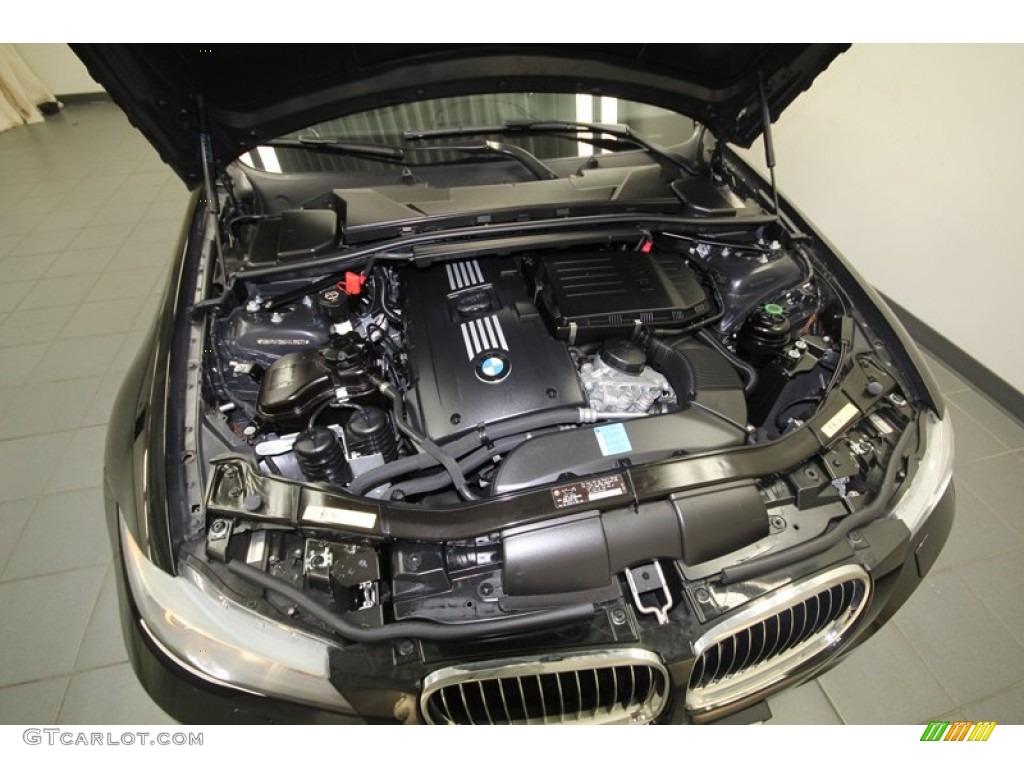 2010 3 Series 335i Sedan - Jet Black / Black photo #41