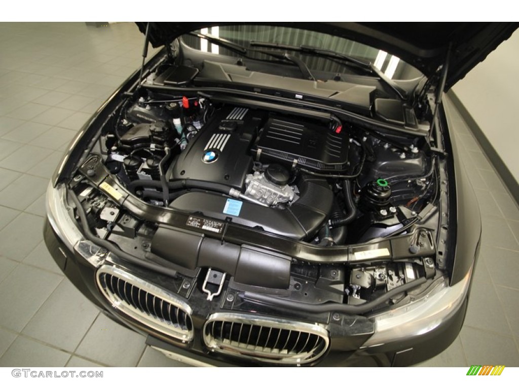 2010 3 Series 335i Sedan - Jet Black / Black photo #42
