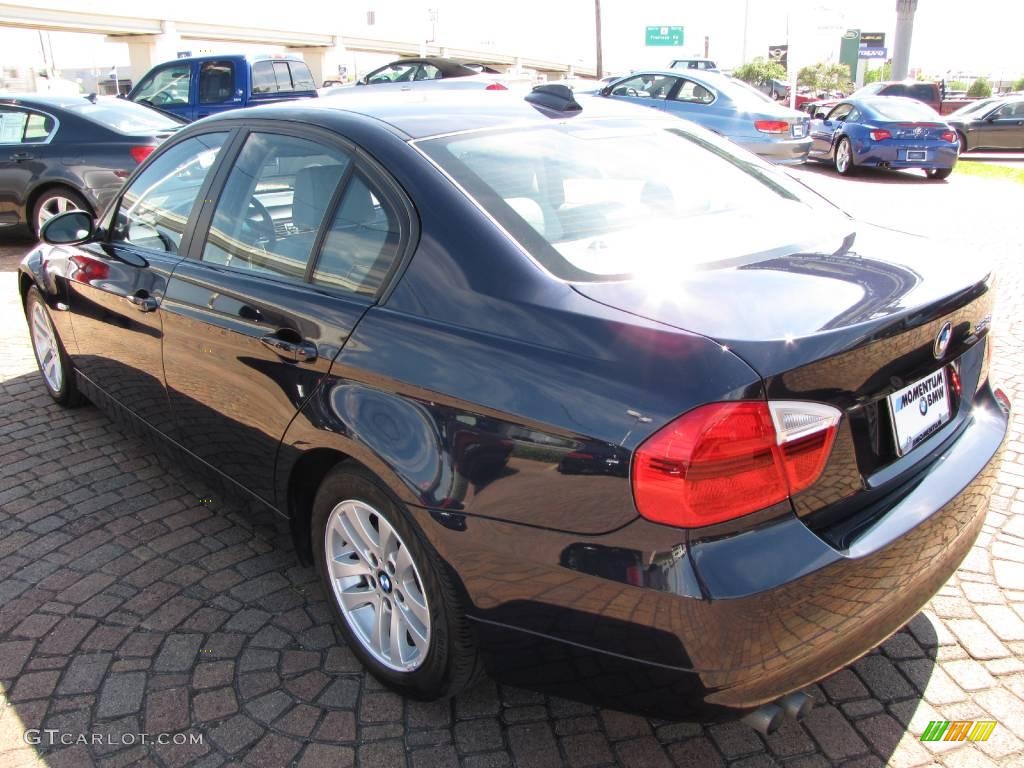 2007 3 Series 328i Sedan - Monaco Blue Metallic / Grey photo #11
