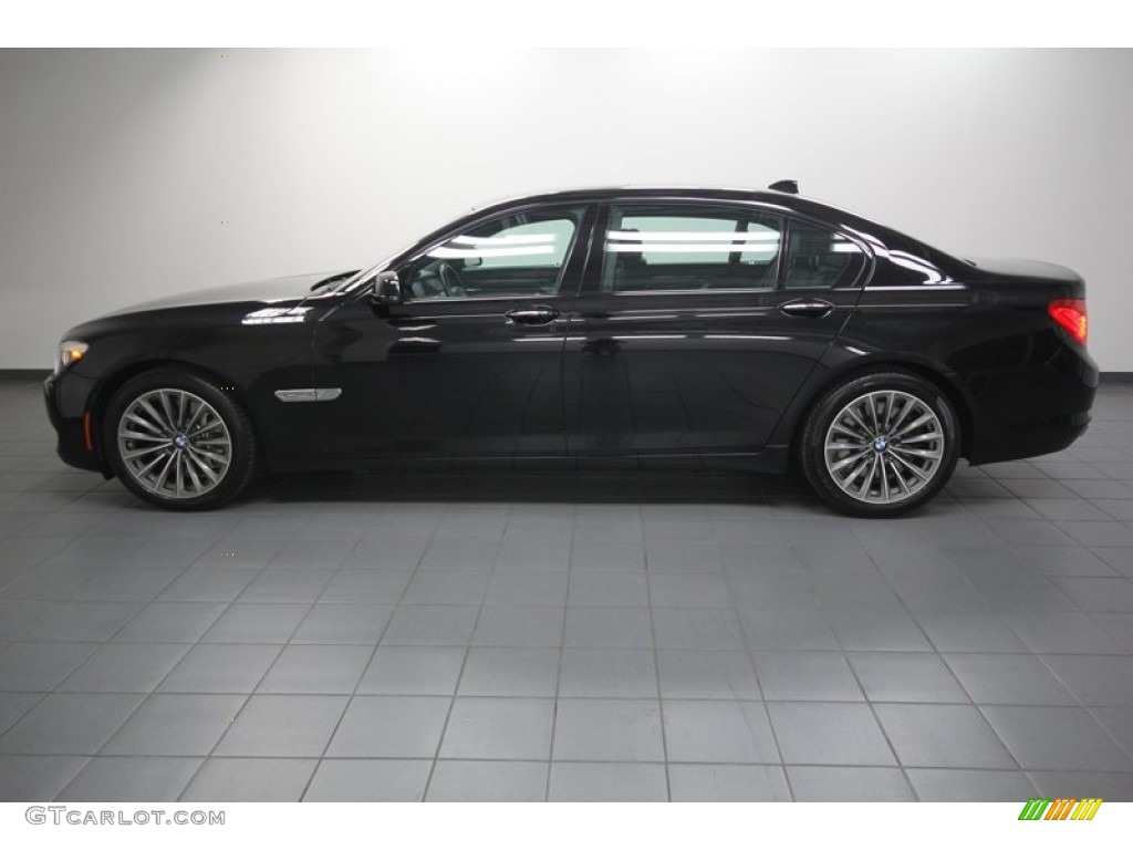 Jet Black 2009 BMW 7 Series 750Li Sedan Exterior Photo #74024153